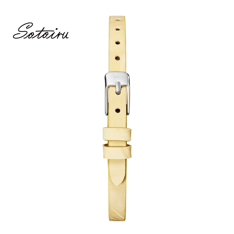 T2033W T2013W T2022W 6mm Universal Watches Strap Yellow