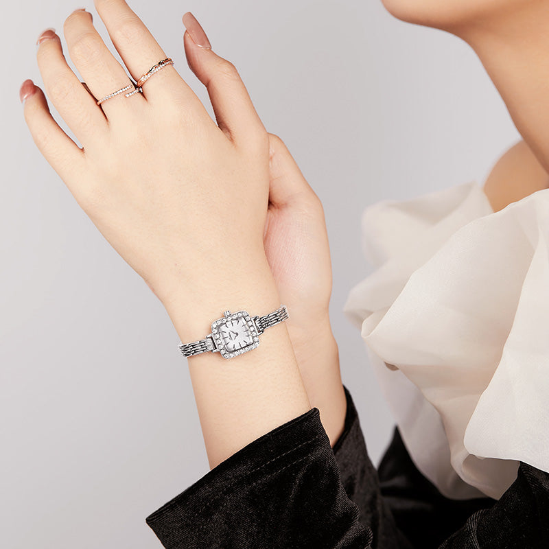 Sotoiru Square Jewelry Watch