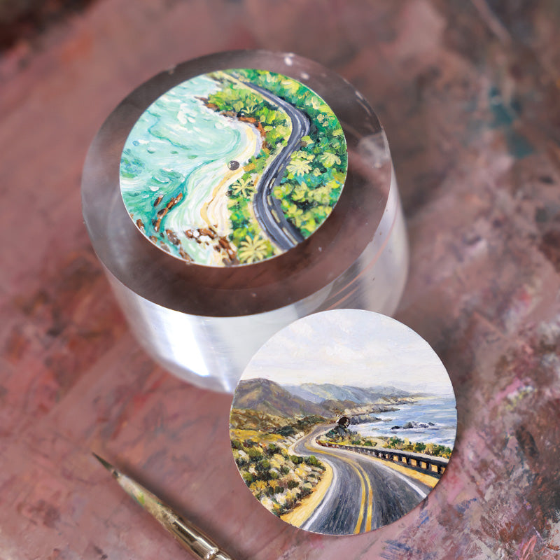 Tianwang The Road Ahead Hand-Painted Watch