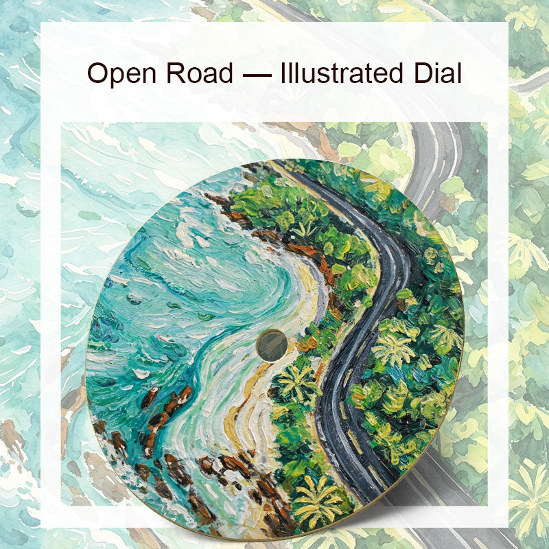 Tianwang The Road Ahead Hand-Painted Watch