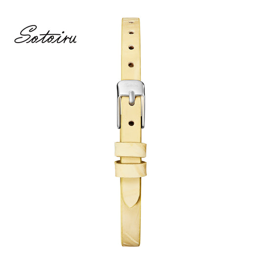 T2033W T2013W T2022W 6mm Universal Watches Strap Yellow