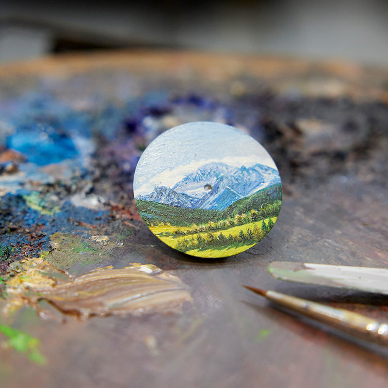 Tianwang Hand-Painted Mechanical Watch