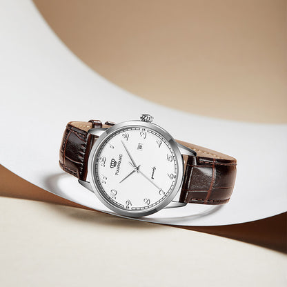 Tianwang Men’s Quartz Leather  Watch