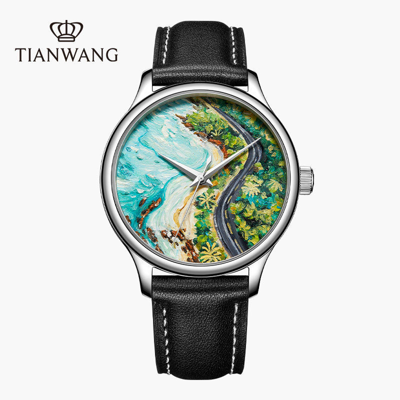 Tianwang The Road Ahead Hand-Painted Watch