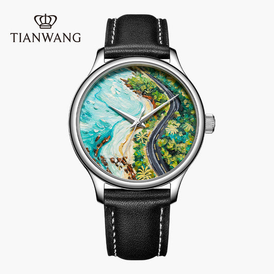 Tianwang The Road Ahead Hand-Painted Watch