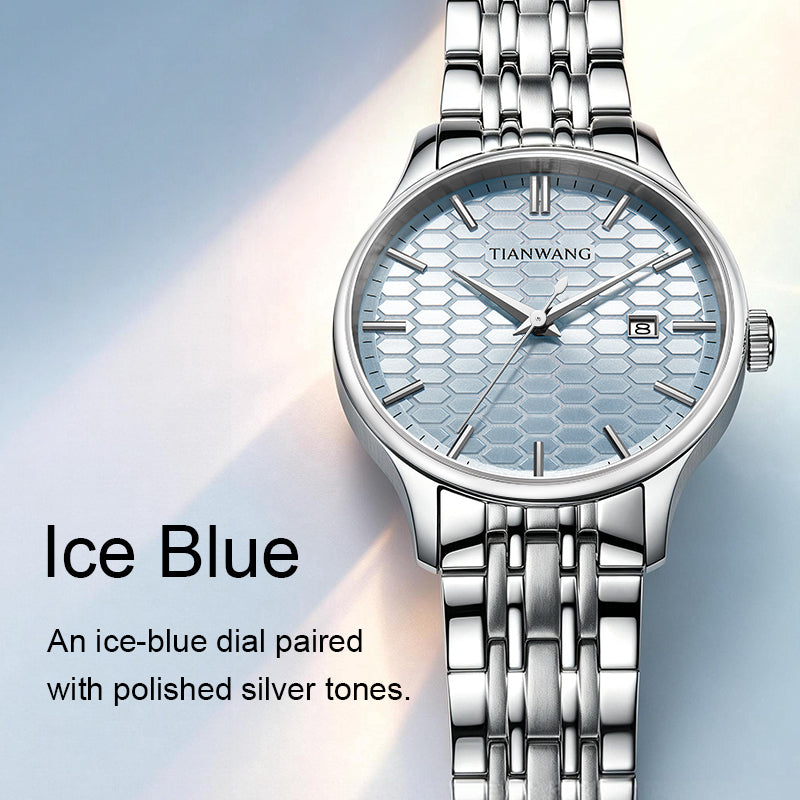 Tianwang Ice Blue Automatic Watch