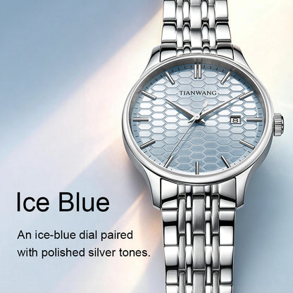 Tianwang Ice Blue Automatic Watch