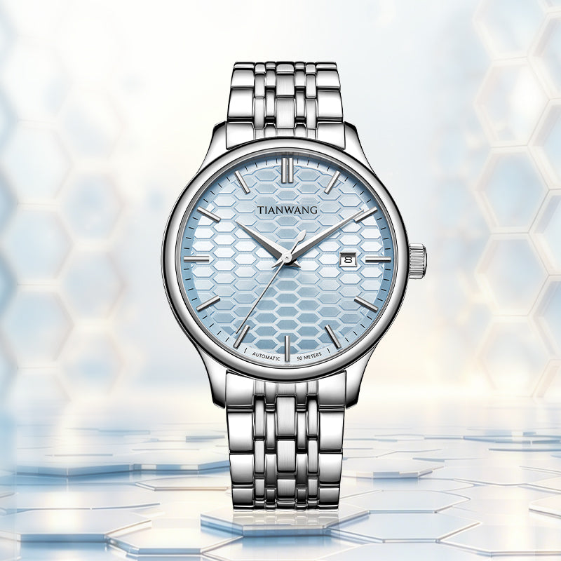 Tianwang Ice Blue Automatic Watch