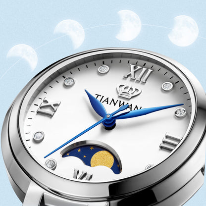 Tianwang Astronomer Series Moon Phase Quartz Watch