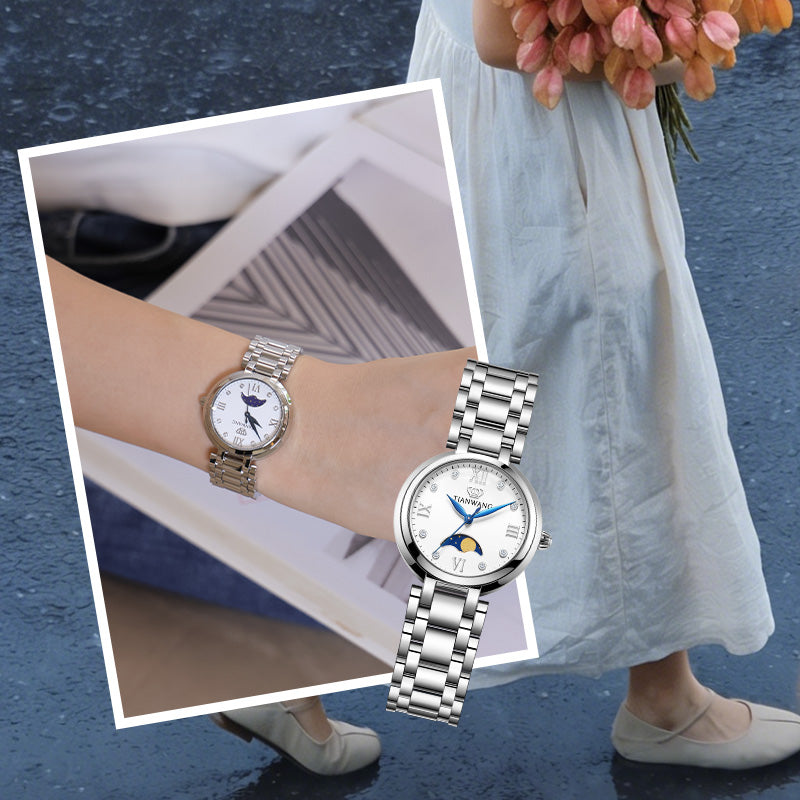 Tianwang Astronomer Series Moon Phase Quartz Watch