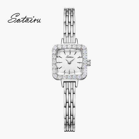 Sotoiru Square Jewelry Watch