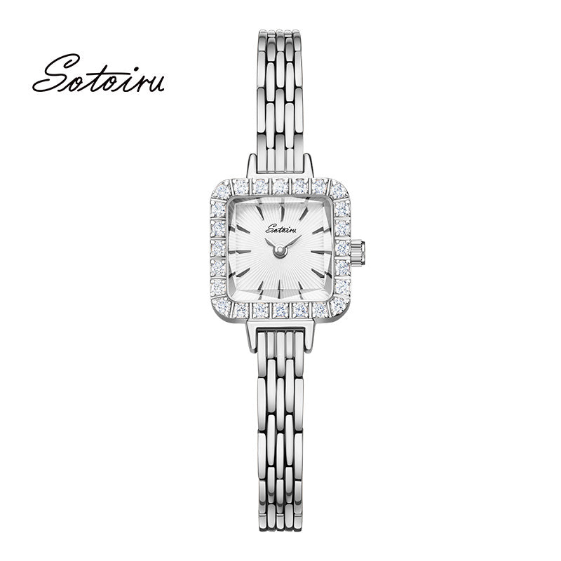 Sotoiru Square Jewelry Watch