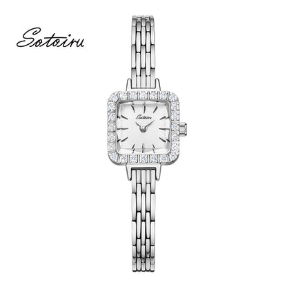Sotoiru Square Jewelry Watch