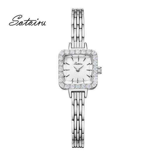 Sotoiru Square Jewelry Watch