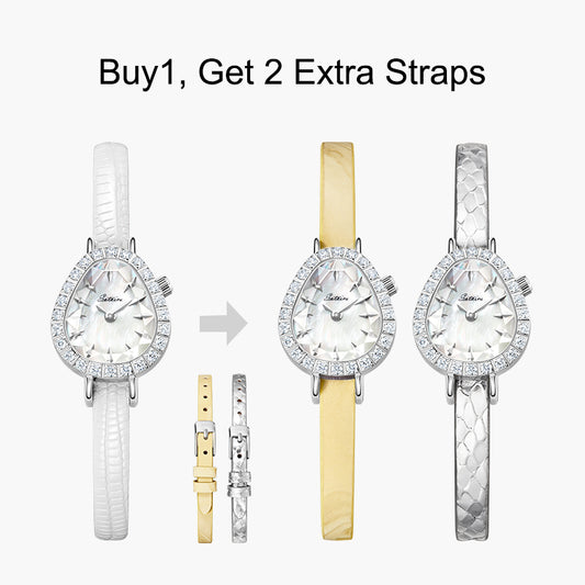 Sotoiru Dewdrop Multi Strap Watch