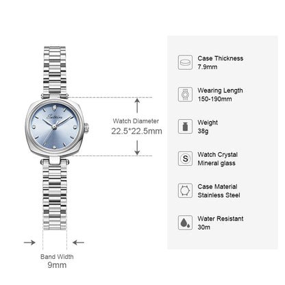 Sotoiru Women’s Watch Blue Elegant Ladies Dress Wristwatches