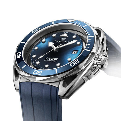 ساعة غوص TIAN WANG 30ATM رياضية ميكانيكية GS301333