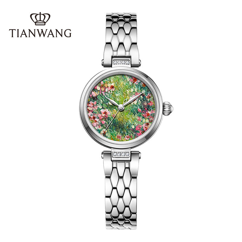 Tianwang Artist Series Hand-Painted Dial Quartz Watches