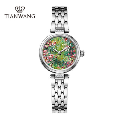 Tianwang Artist Series Hand-Painted Dial Quartz Watches